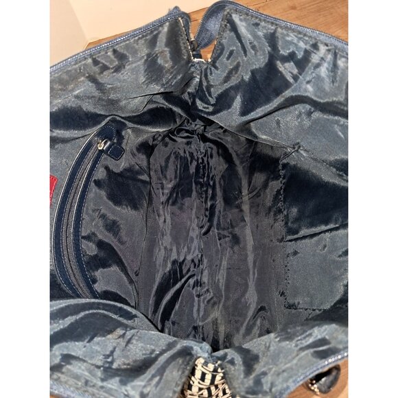 Tommy Hilfiger Large Monogram Shoulder Tote Bag - Picture 12 of 16